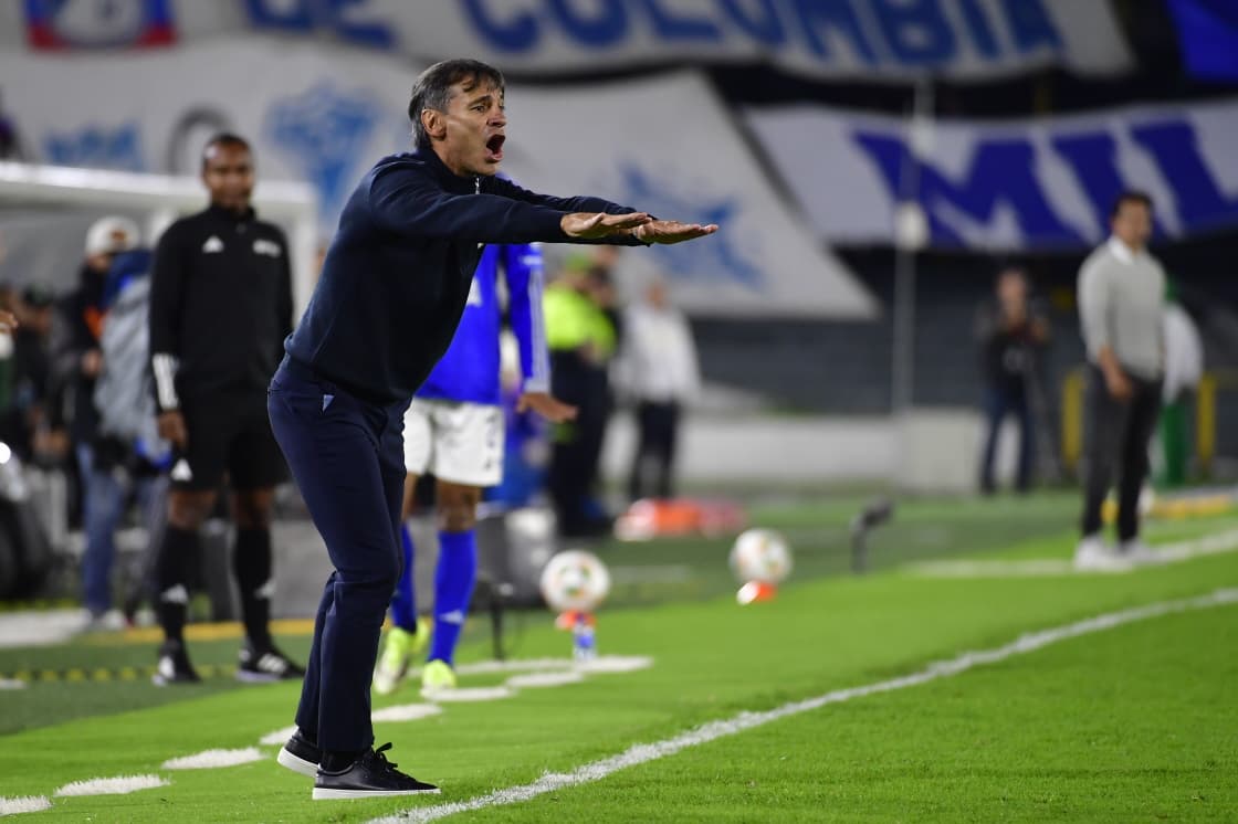 El 'Mister' Fabián Daniel Bustos, quien antes de su llegada a Millonarios ya había vencido a Atlético Nacional con Delfin.