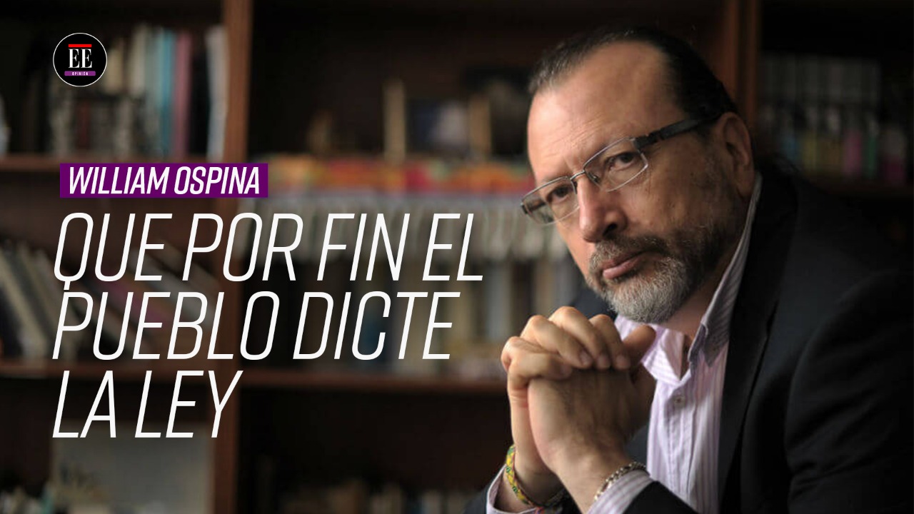 William Ospina: “Aquí acaban firmando la paz con todo el mundo, menos con el pueblo”