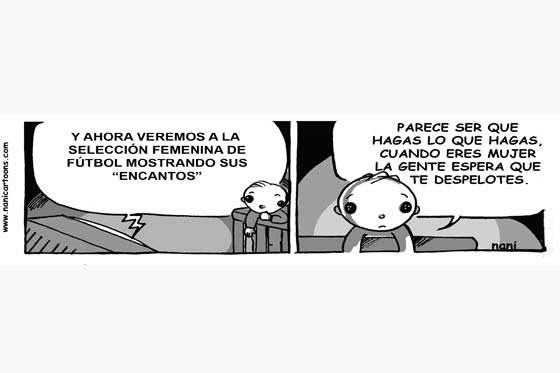 La selección femenina y sus encantos