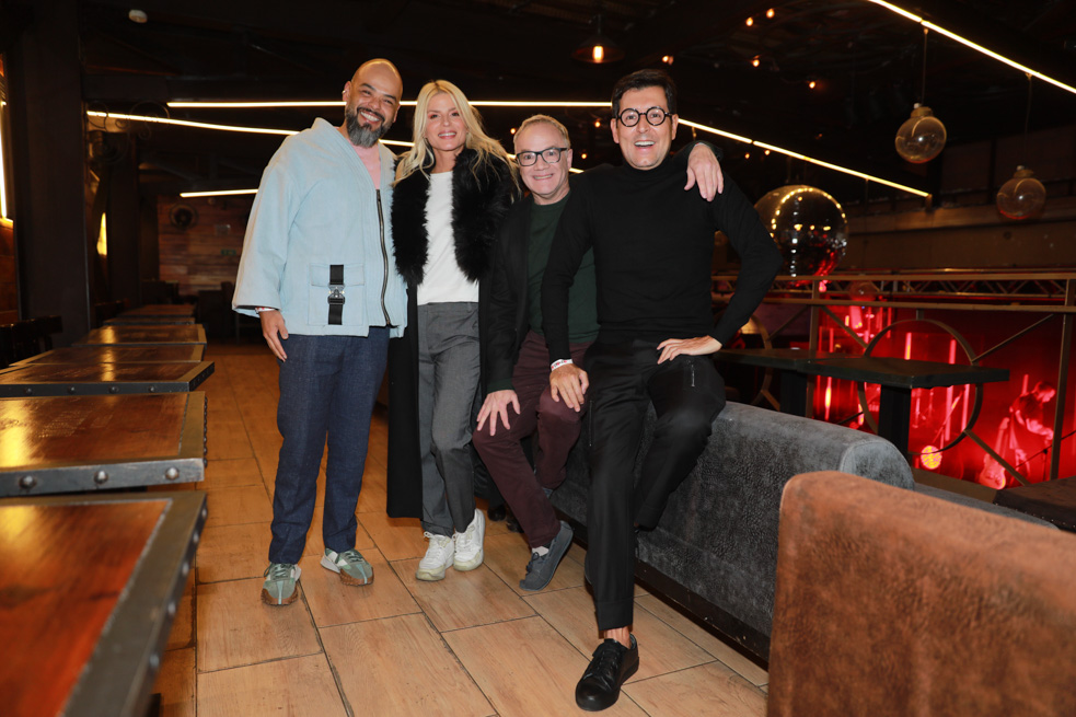 Carlos Vargas, Mary Méndez, Carlos Giraldo, Juan Carlos Giraldo