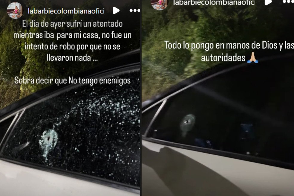 Imágenes publicadas por la infuenciadora.