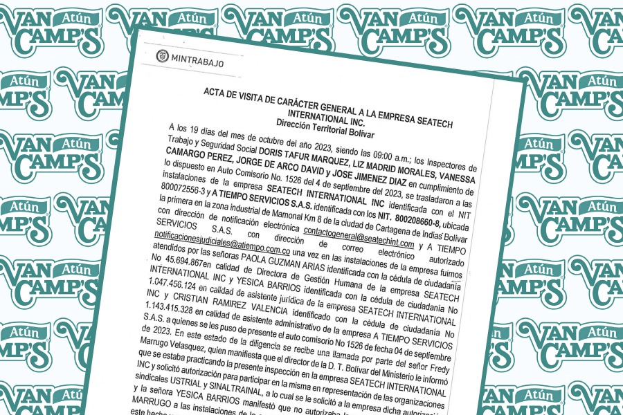 Esto se sabe de la denuncia del Mintrabajo sobre condiciones laborales en Van Camp’s
