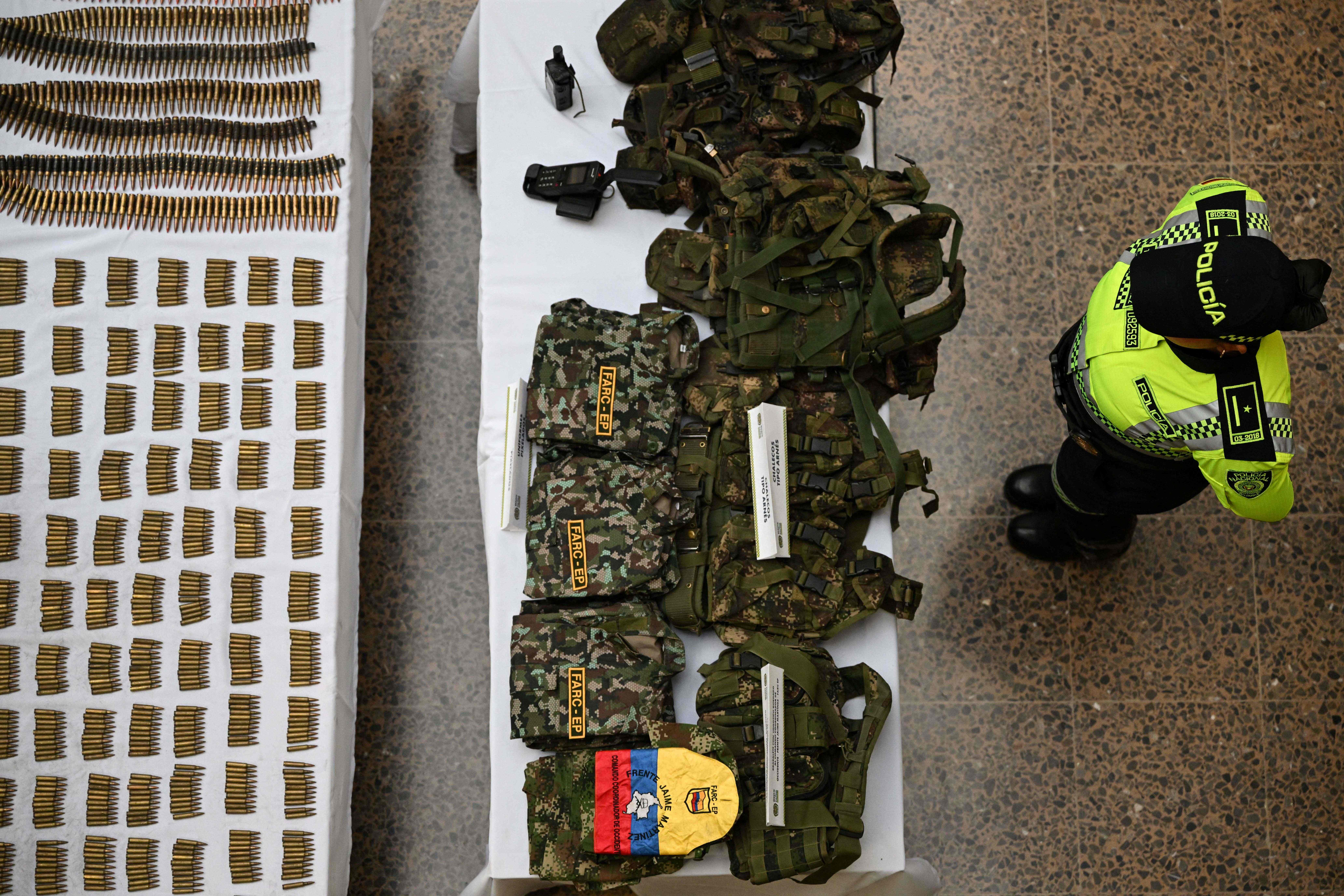 Cae red señalada de confeccionar uniformes de las disidencias de las Farc en Bogotá