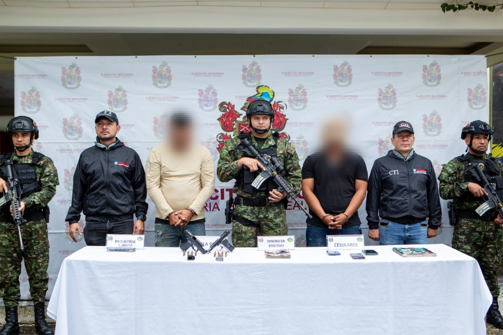 Capturado alias Dubán, coordinador de extorsiones de las disidencias en el Caquetá