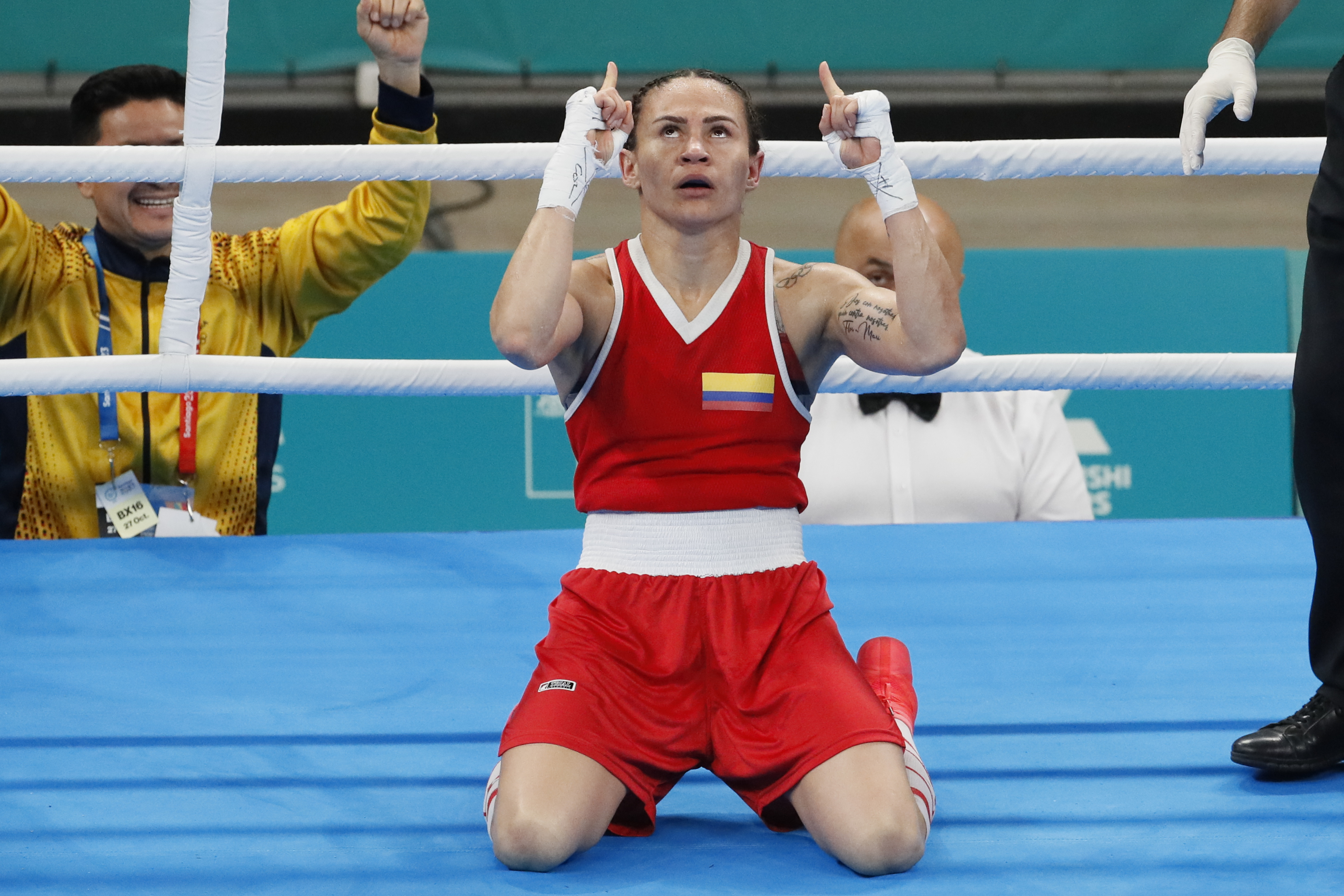 Impresionante: la boxeadora Jenny Arias le dio otro oro a Colmbia en los Panamericanos