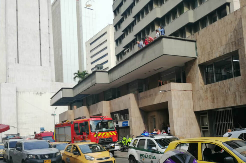 Hombre murió por desplome de elevador en el centro de Cali