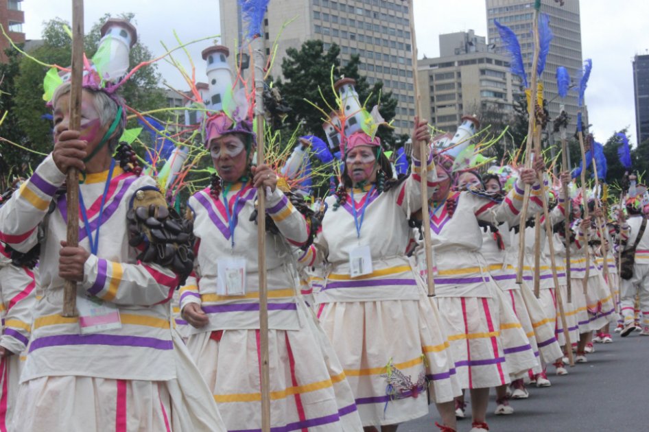El desfile del próximo domingo tendrá como invitados especiales a los tres carnavales patrimoniales más importantes de Latinoamérica: Oruro, Barranquilla y Negros y Blancos. / Cortesía