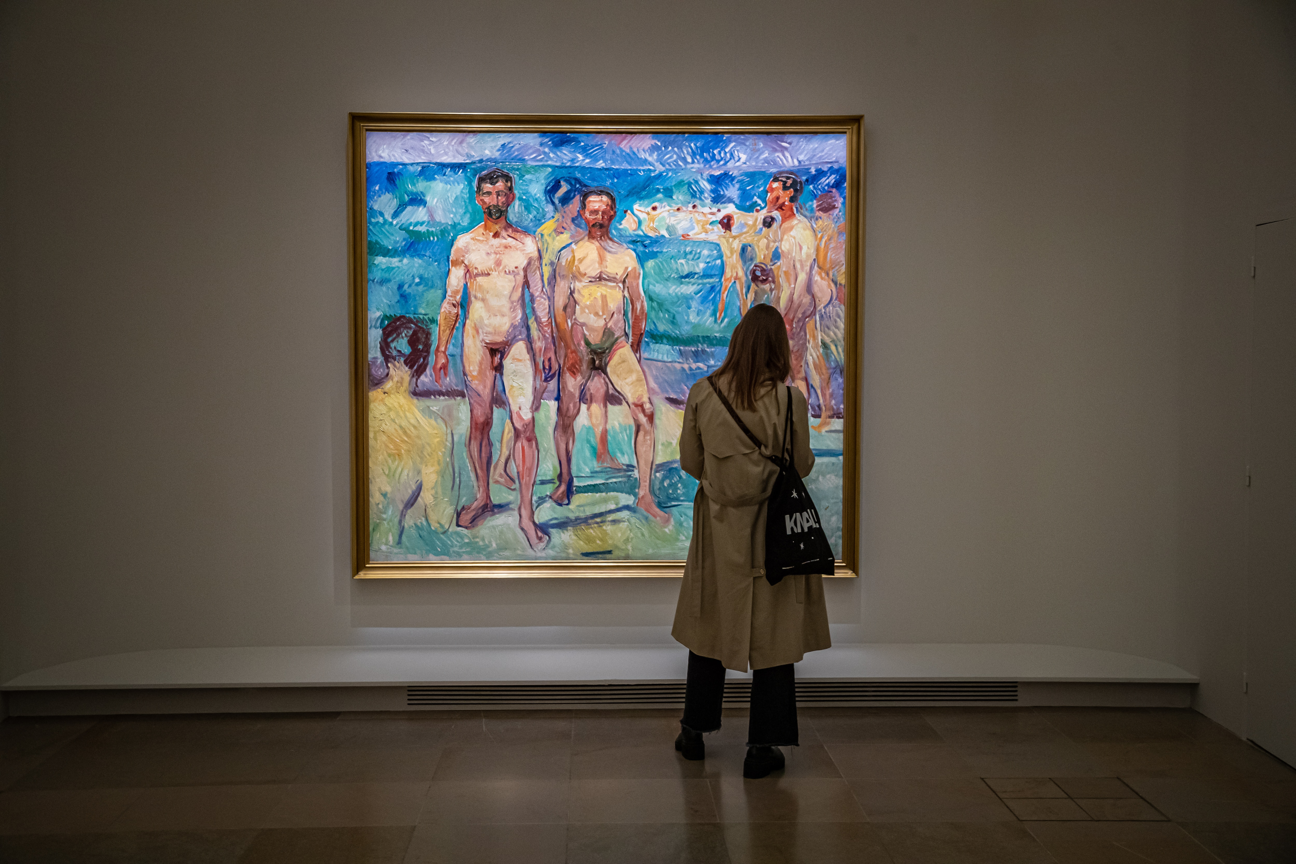Edvard Munch, gritar con pintura