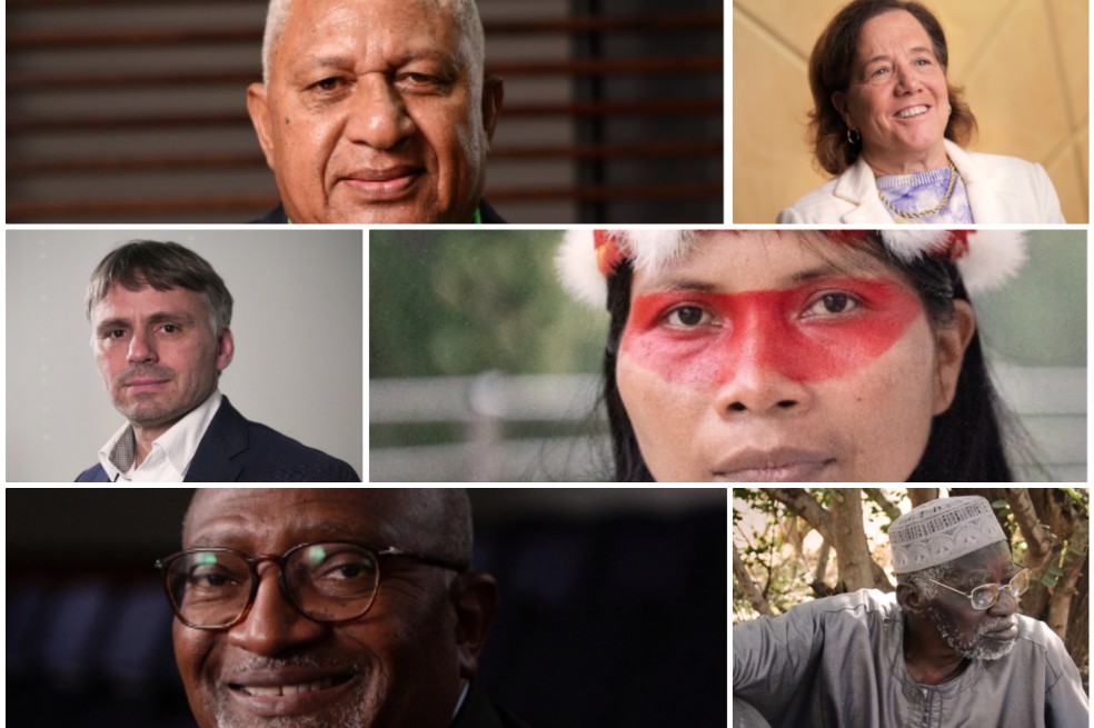 Los seis campeones de la Tierra según la ONU