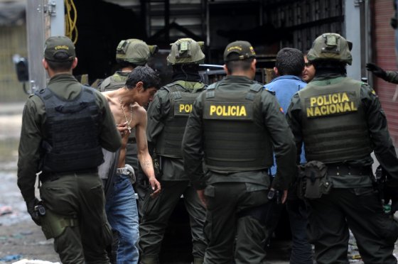 Caen cinco integrantes de la banda Gancho Mosco tras operativos en el centro de Bogotá