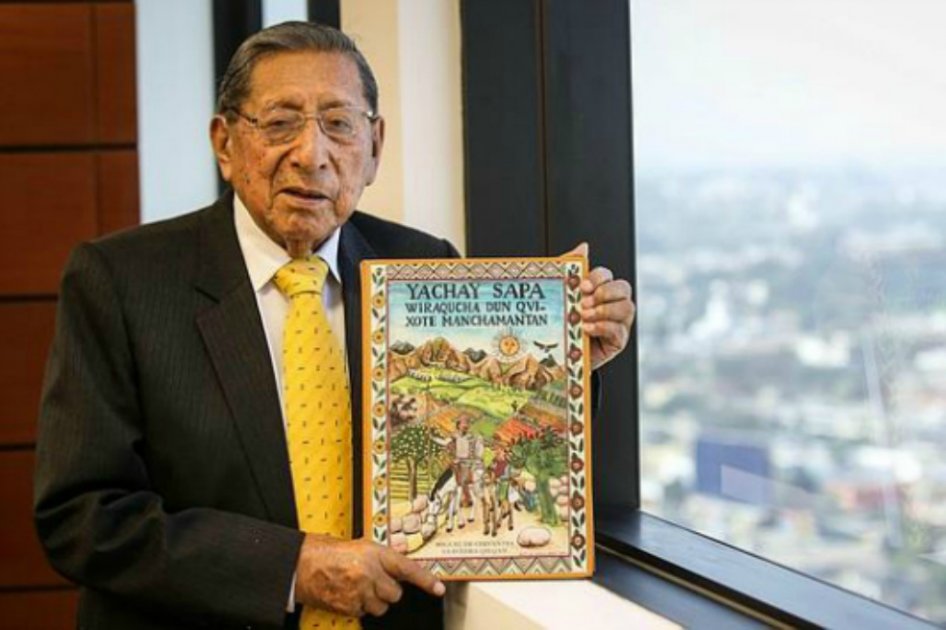 Murió Demetrio Túpac Yupanqui traductor al quechua de El Quijote de la Mancha