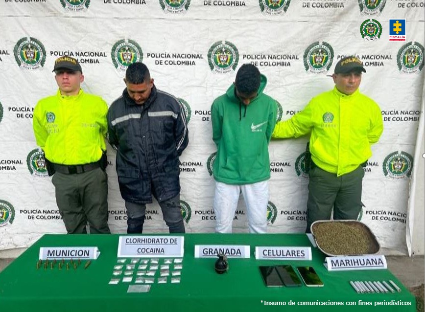 A la cárcel dos miembros del frente Adán Izquierdo de las disidencias de las FARC