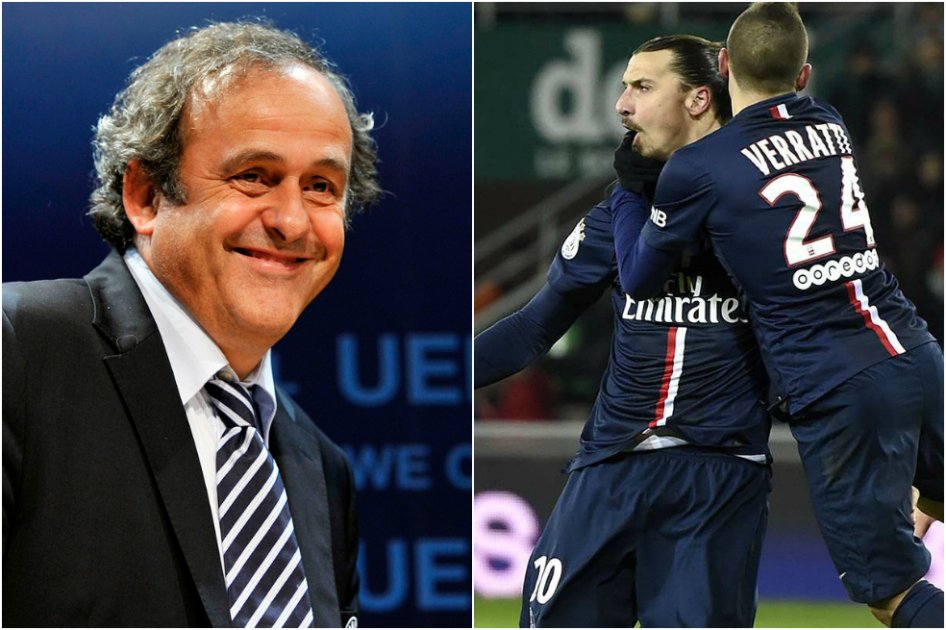 Platini ve al París Saint-Germain «programado» para ganar la Champions League