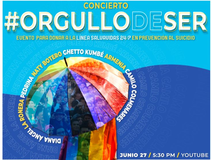 Sábado 27 de junio: concierto virtual de la Fundación Sergio Urrego