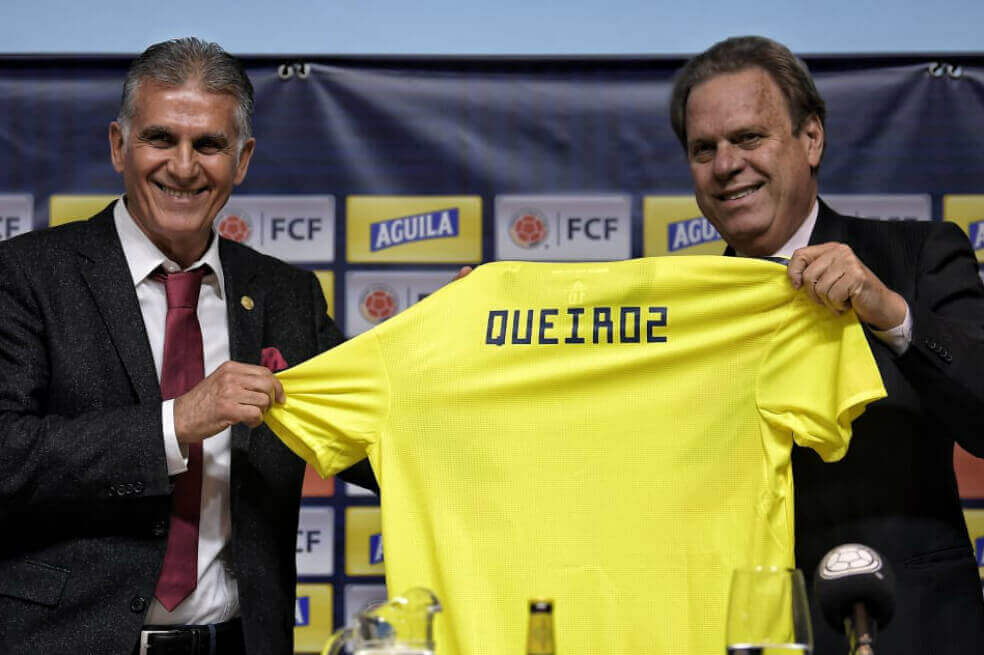 En Portugal  anuncian la salida de Carlos Queiroz de la selección colombiana