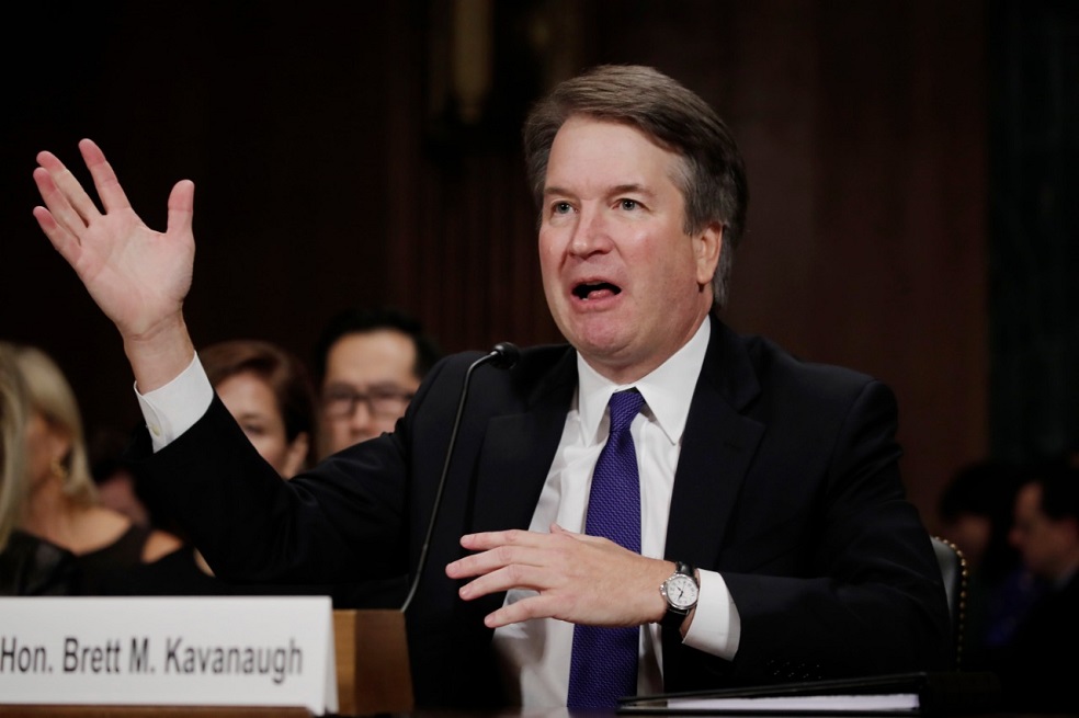 Dos senadores clave respaldaron a Kavanaugh y votarán por él mañana
