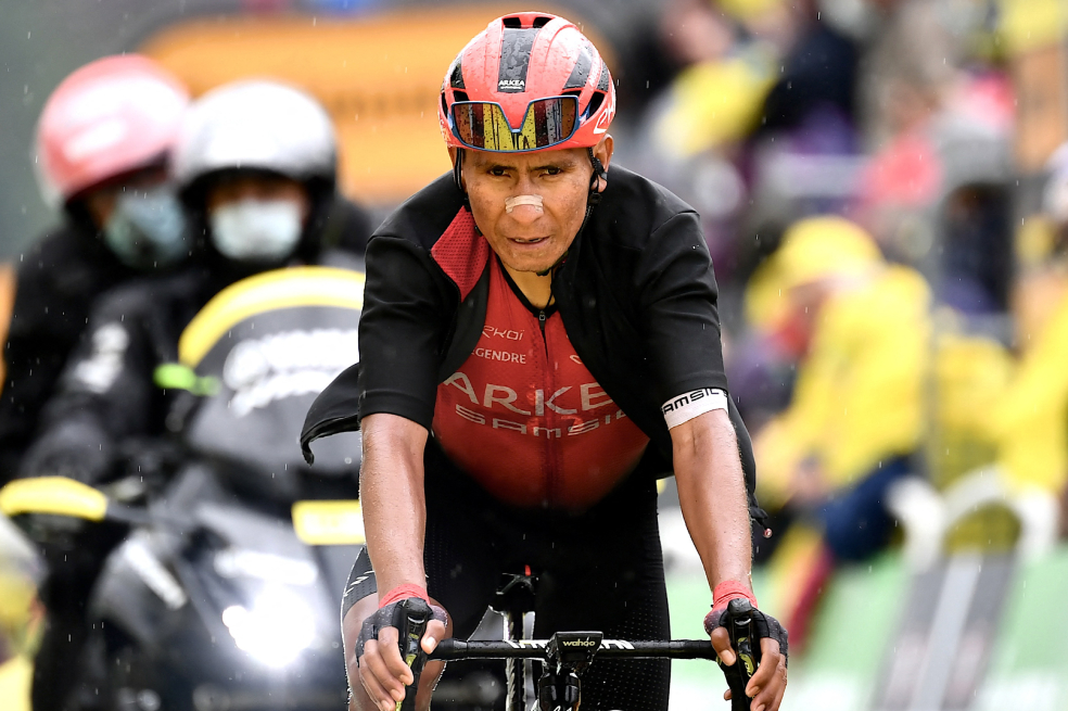 Nairo Quintana en el Tour de Francia
