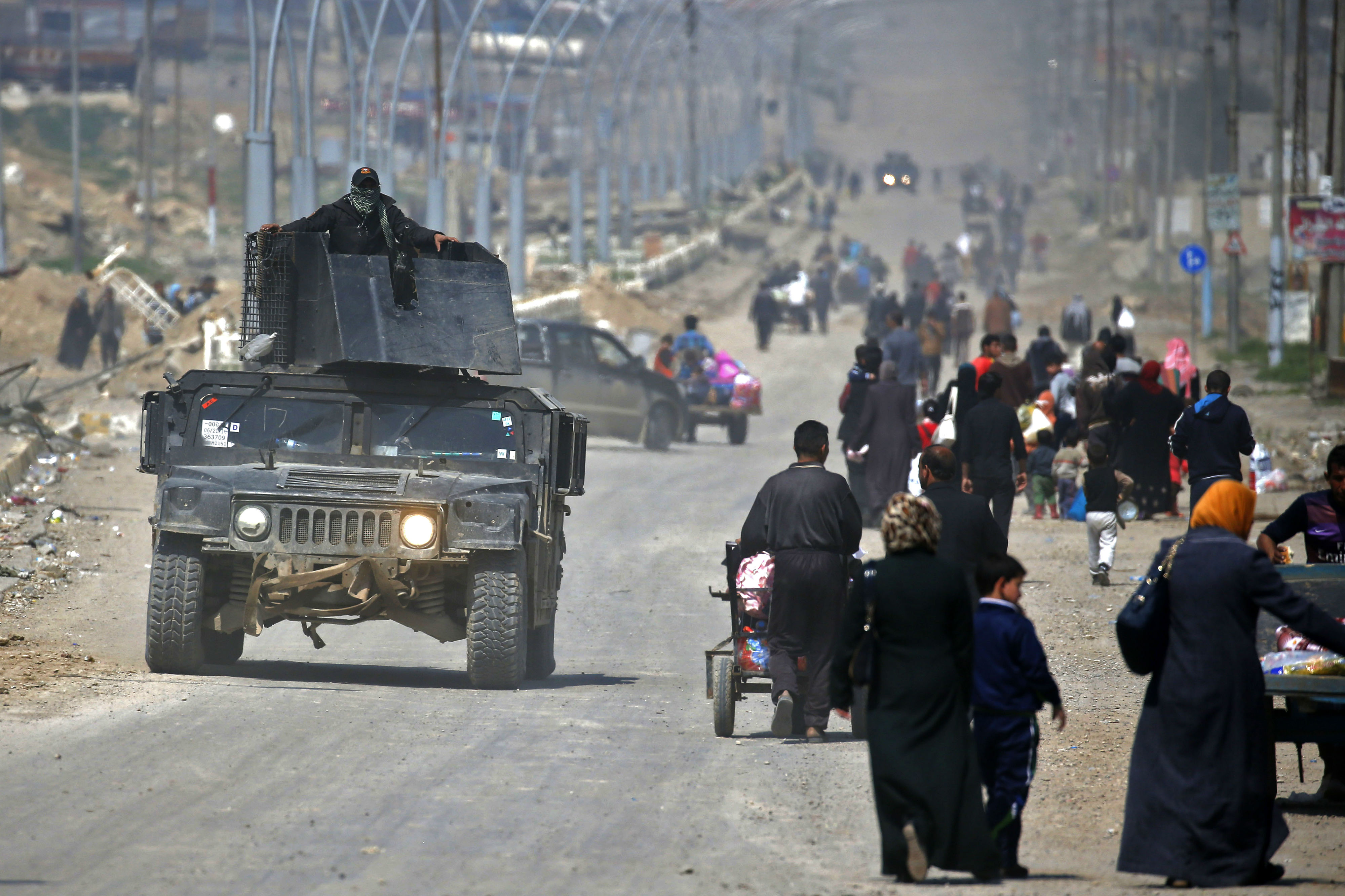 ACNUR prevé gran flujo de desplazados de la ciudad vieja de Mosul