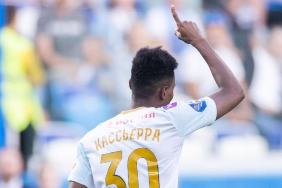 El colombiano Mateo Casierra arrancó la Liga de Rusia con doblete