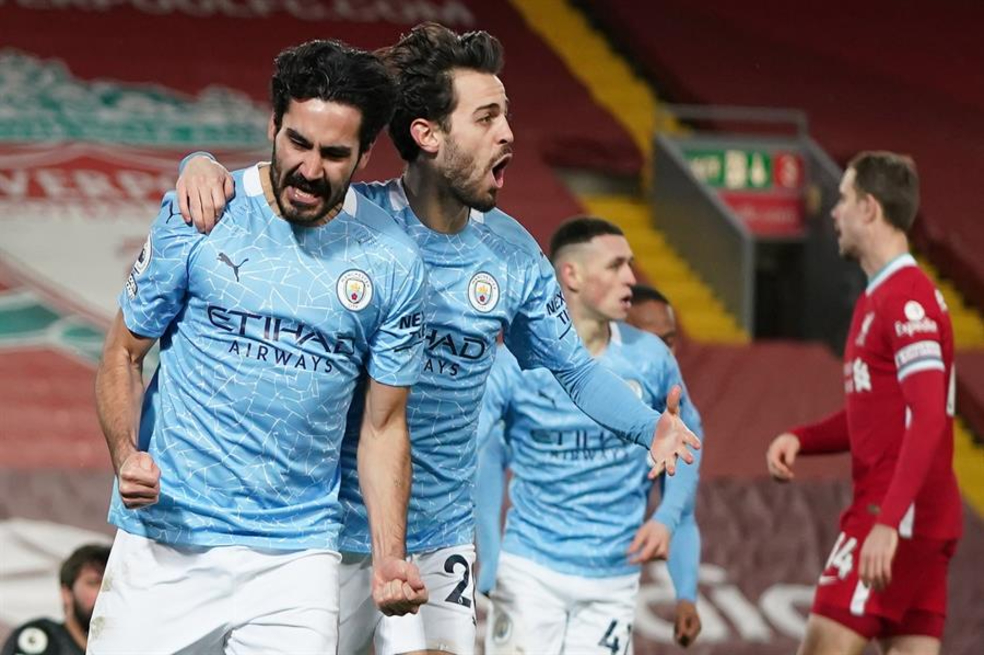 Con Gundogan como figura, Manchester City goleó al Liverpool