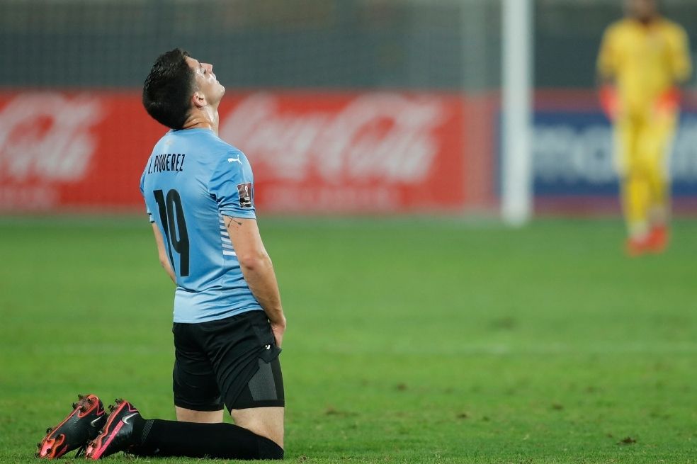 Uruguay empató 1-1 con Perú en la fecha del jueves.