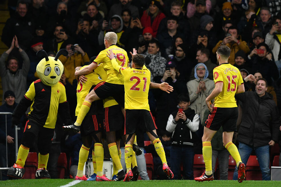 Watford terminó con el invicto de Liverpool en Inglaterra
