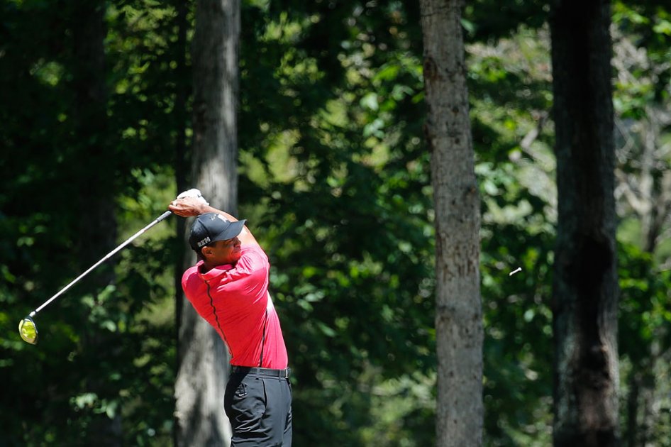 Tiger Woods perdió el corte en los Abiertos de Estados Unidos y Gran Bretaña. Foto: AFP