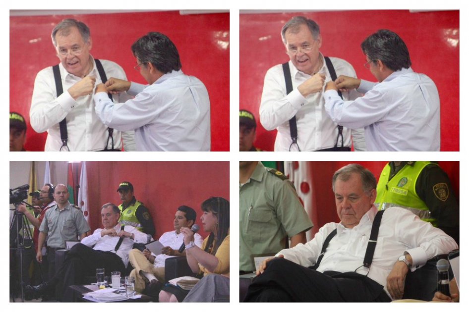 Procurador Ordóñez ‘le hace el quite’ a la palomita de la paz