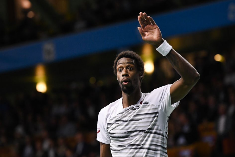Gael Monfils clasificó a su primer Torneo de Maestros. Foto: AFP