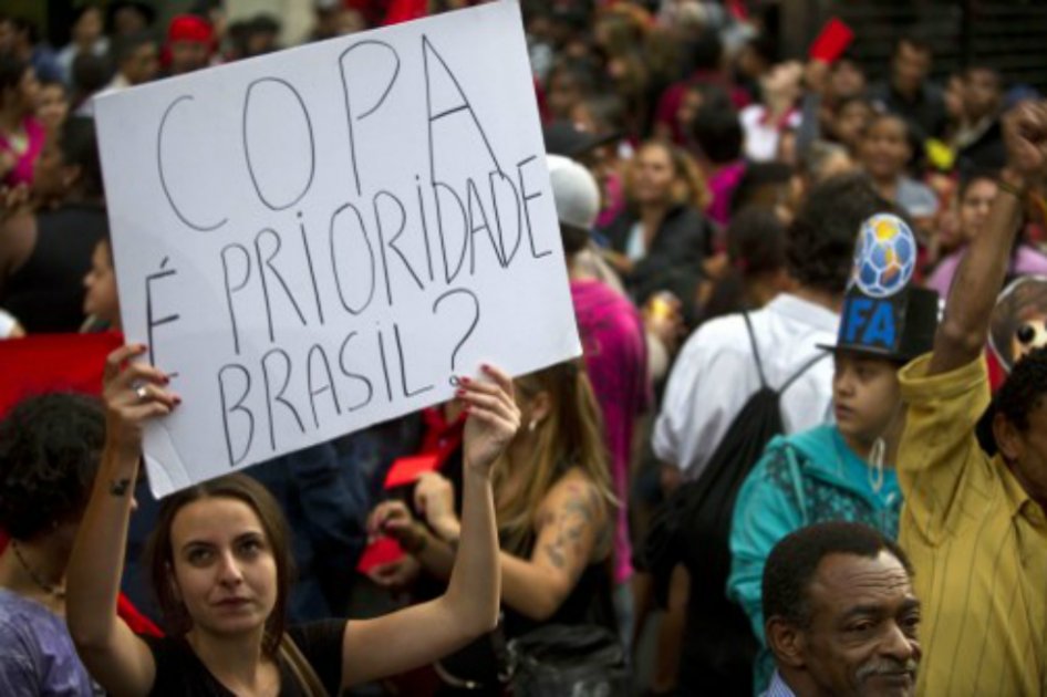 Brasileños opinan negativamente sobre el Mundial
