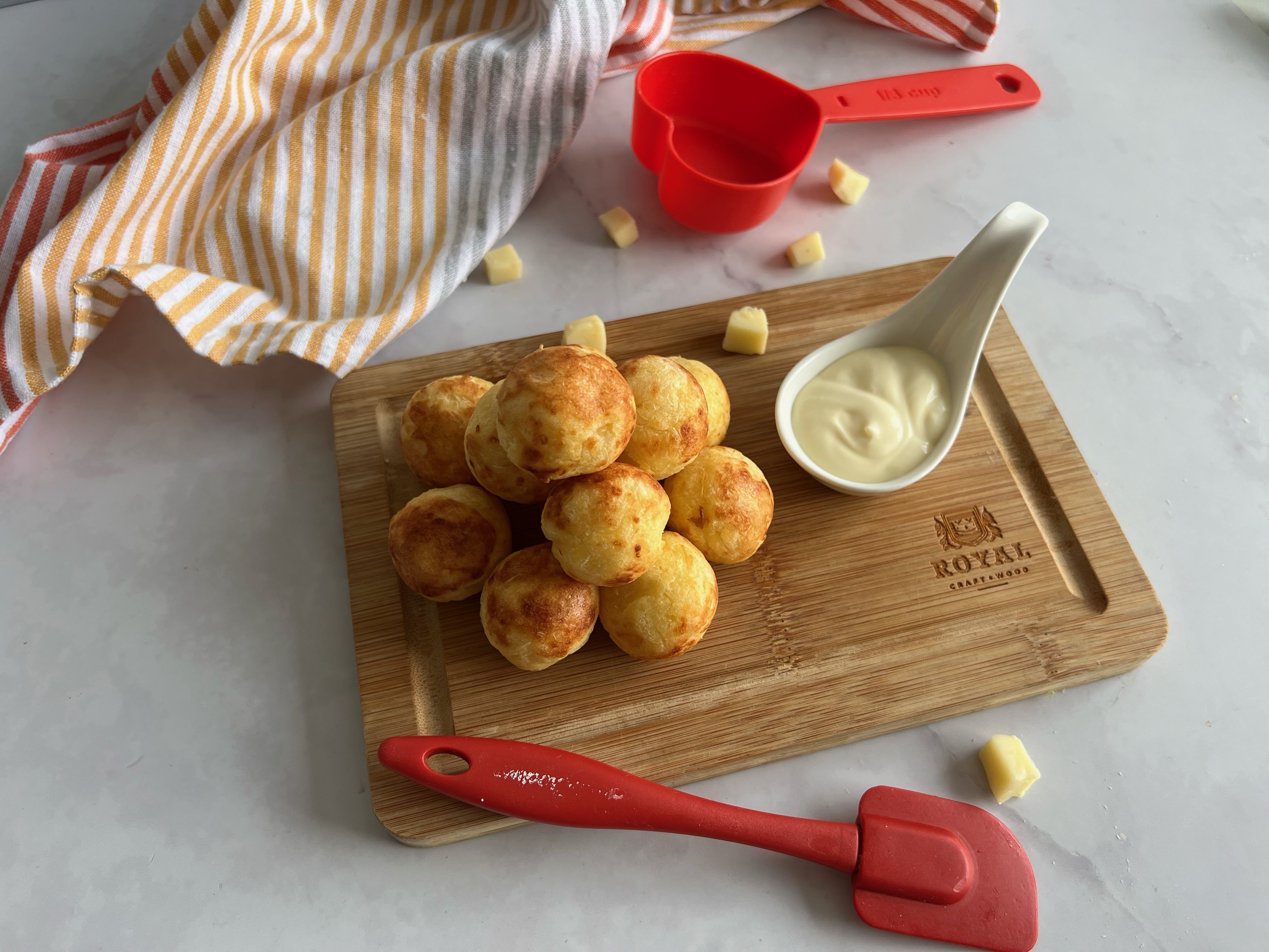 Bolitas de yuca y queso