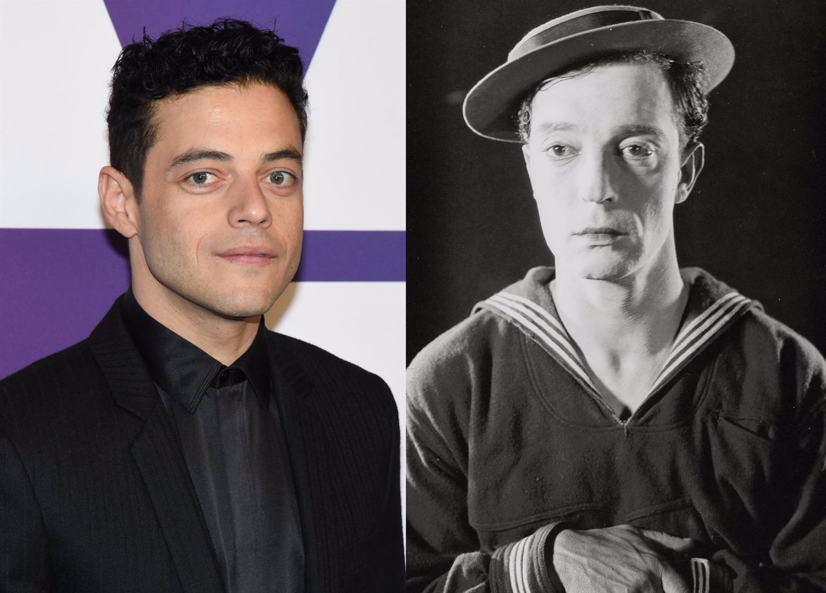 Rami Malek, cerca de interpretar a Buster Keaton, estrella del cine mudo