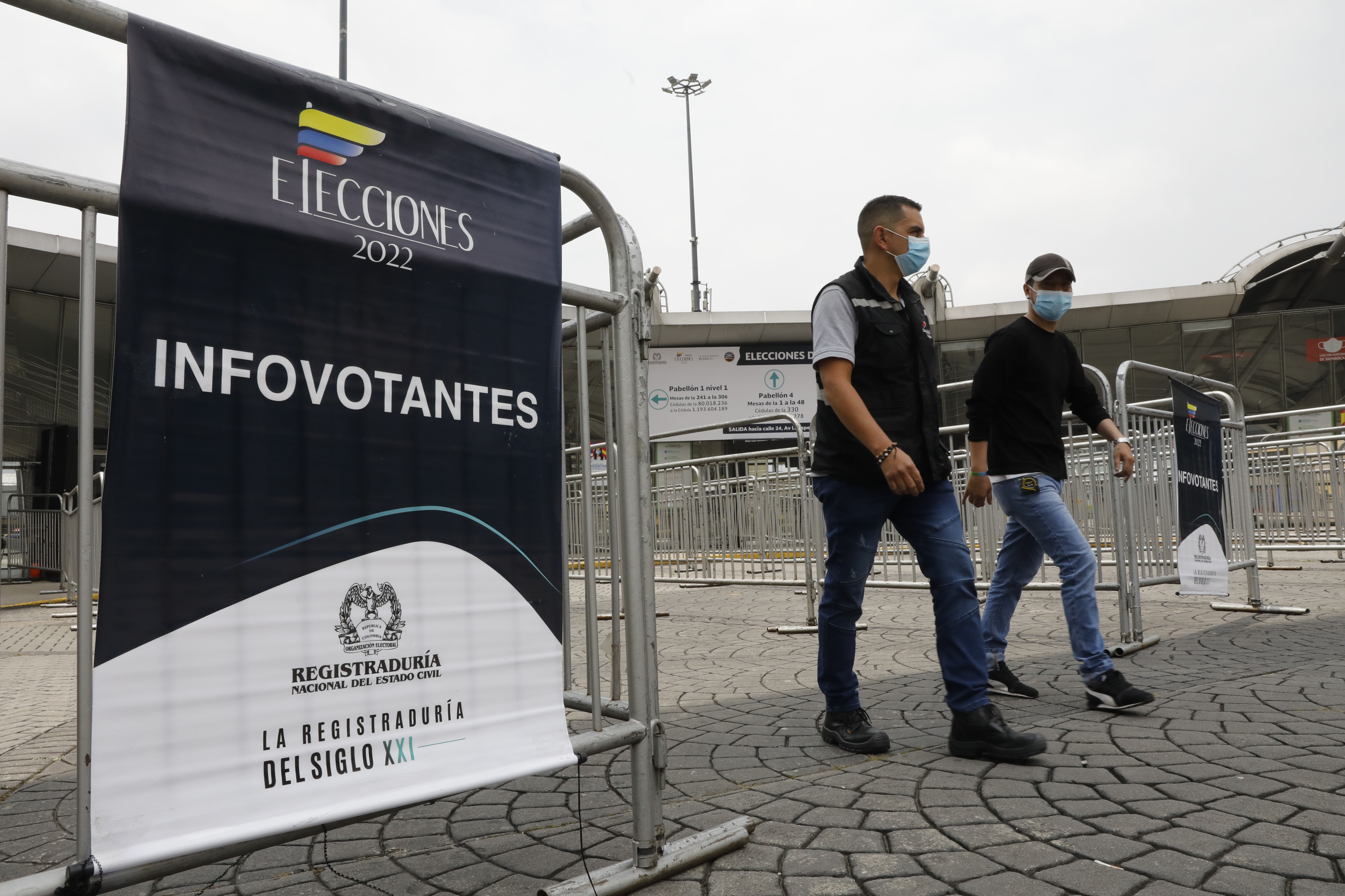 Activan plan de seguridad tras caída de plataformas de la Registraduría