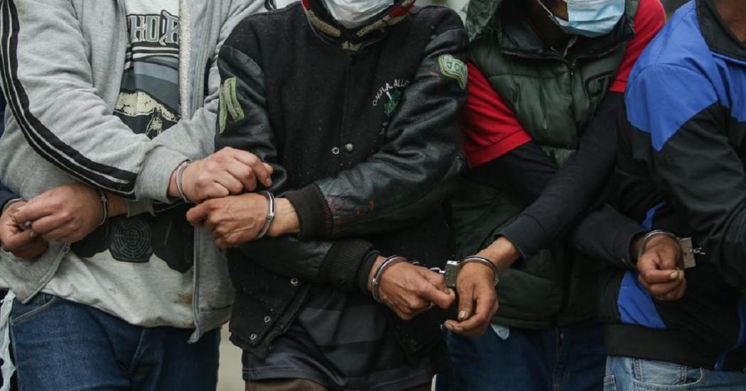 Policía de Bogotá captura a 104 presuntos delincuentes en un mismo día