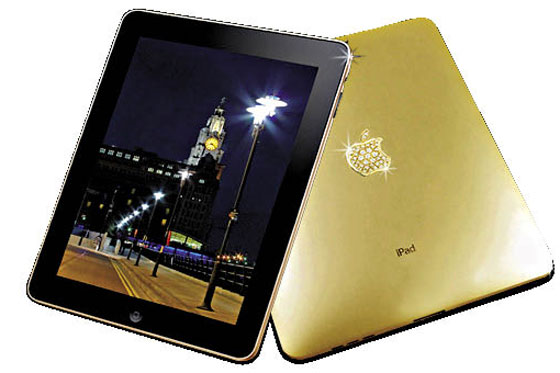 Oro y diamantes en el iPad más caro del mundo