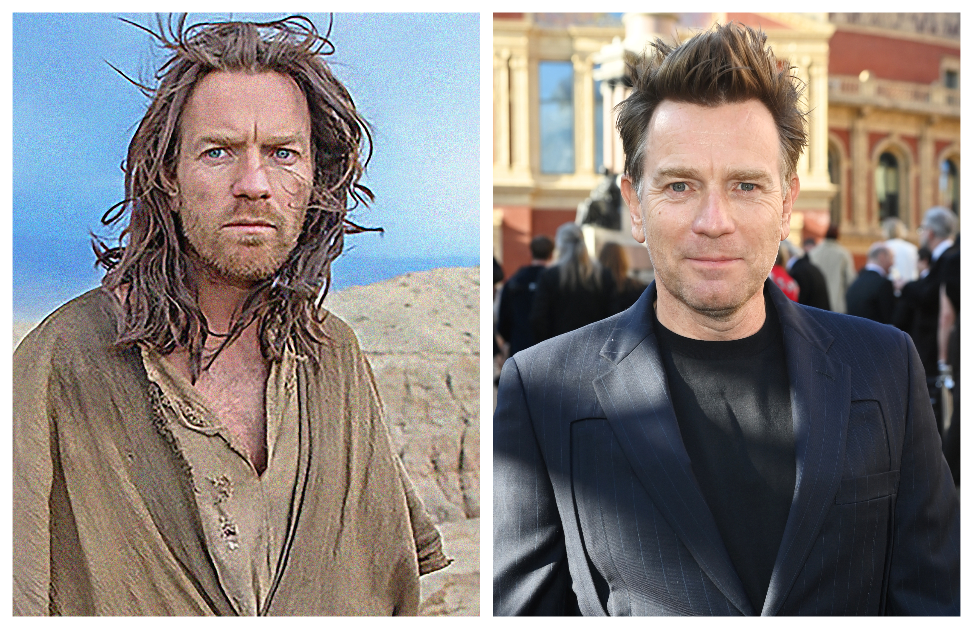 Ewan McGregor, es recordado por su papel de Obi-Wan Kenobi en Star Wars.