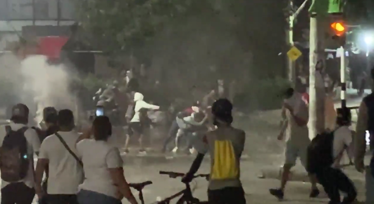Nueva jornada de manifestaciones en los alrededores del estadio de Barranquilla