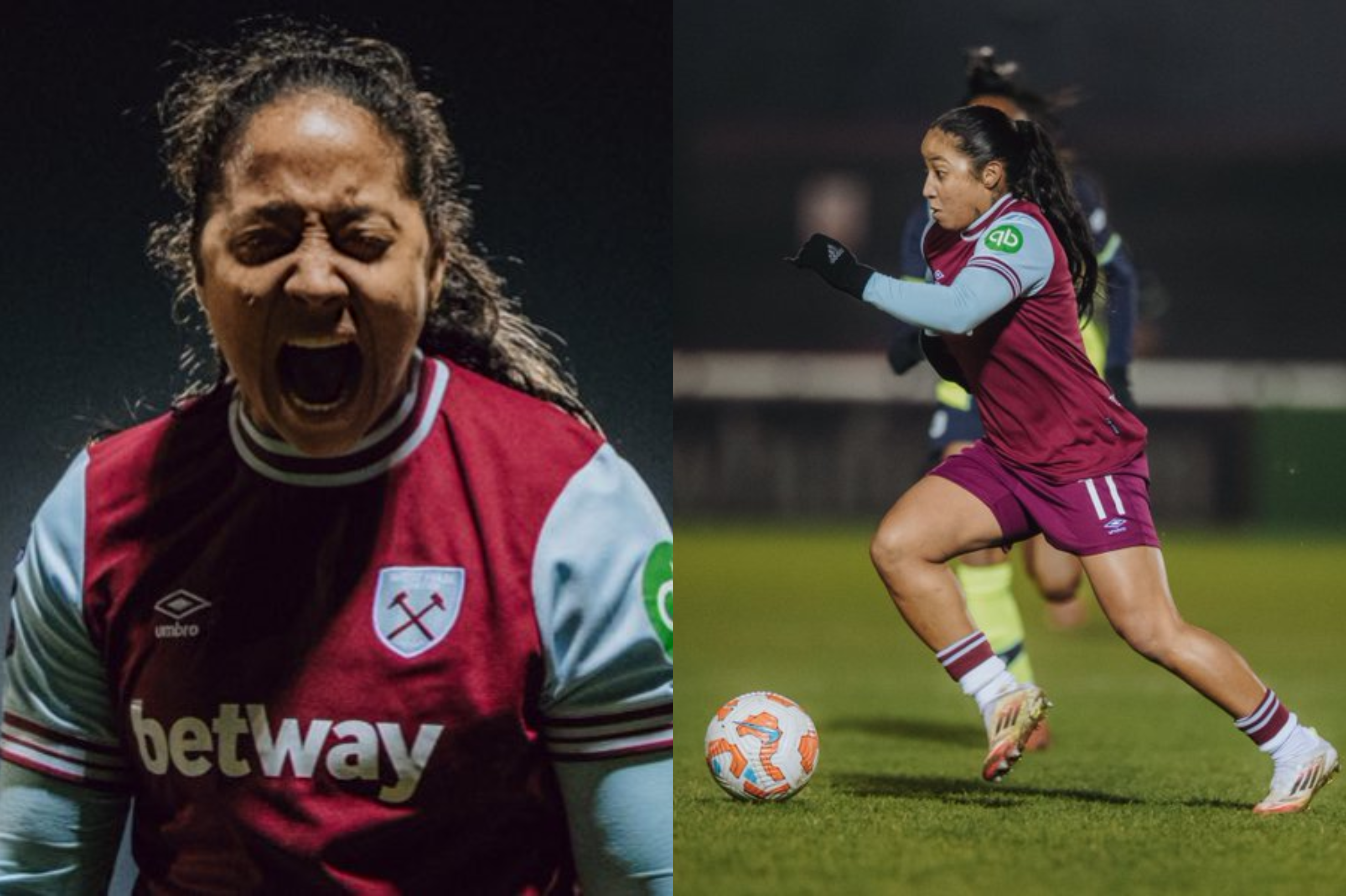 Manuela Paví, figura del West Ham en Inglaterra.