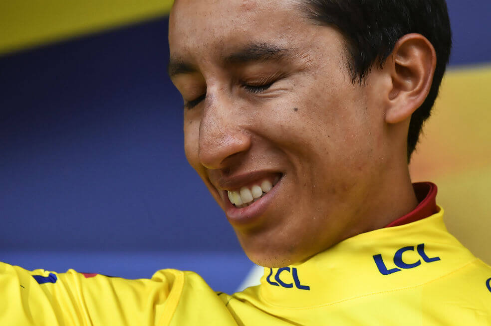 Egan Bernal, un campeón desde antes de nacer
