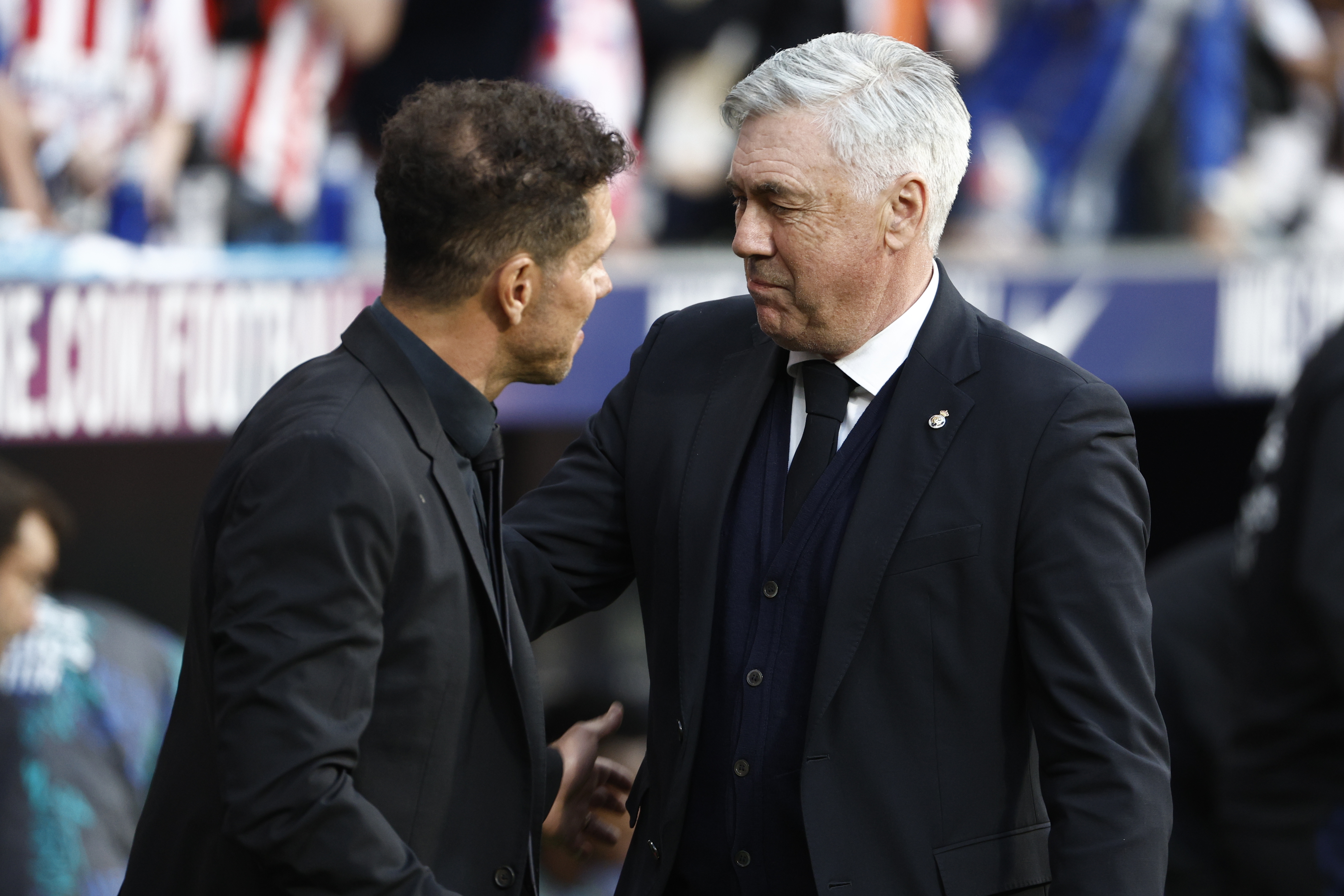 Carlo Ancelotti vs. Diego Simeone: otra rivalidad dentro del derbi madrileño
