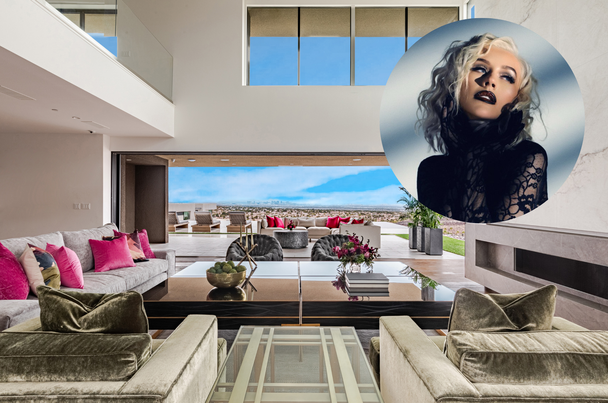 Christina Aguilera coloca su casa de Las Vegas, Nevada, en Airbnb