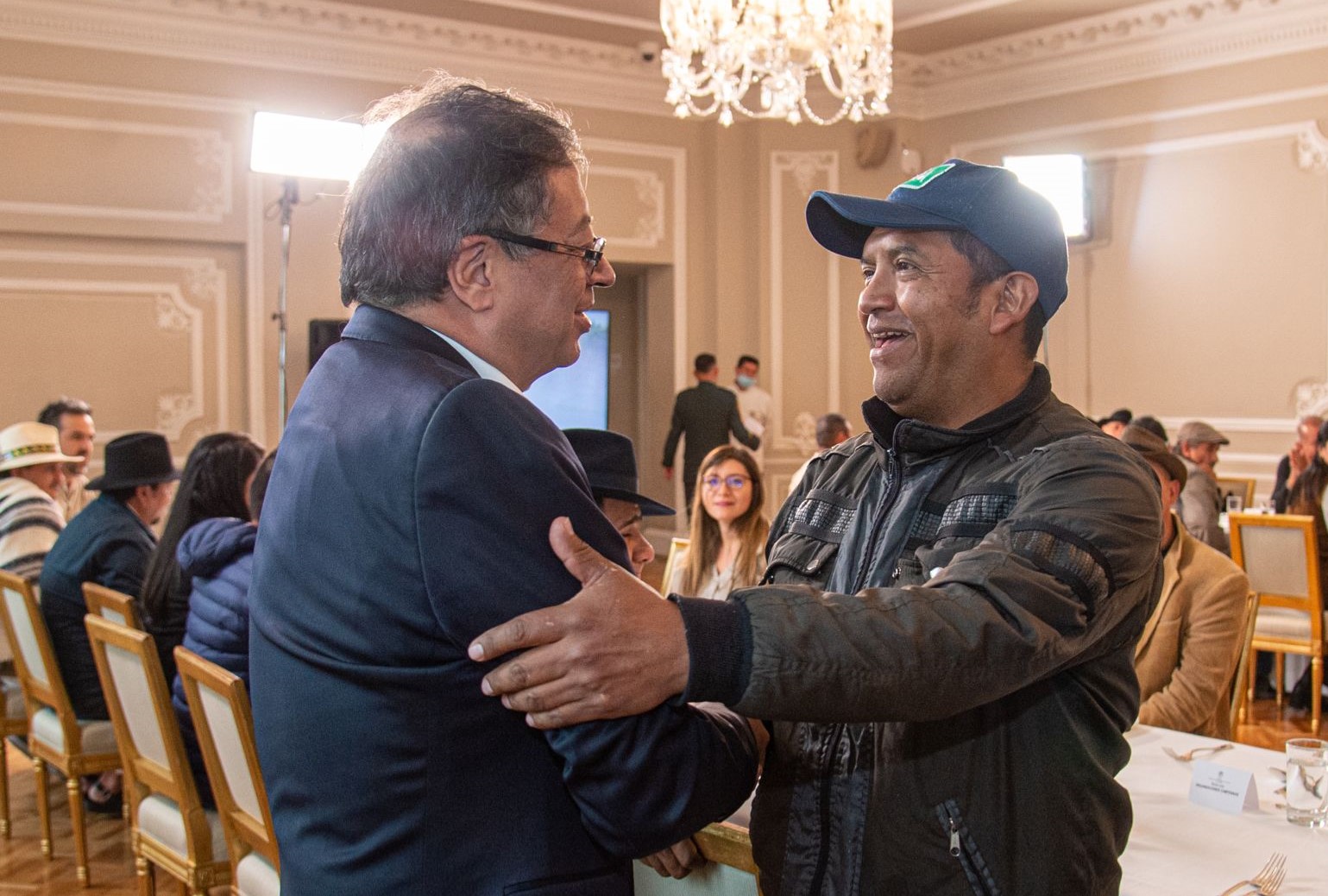 Petro pidió a campesinos ser activos y defender la reforma agraria del Gobierno