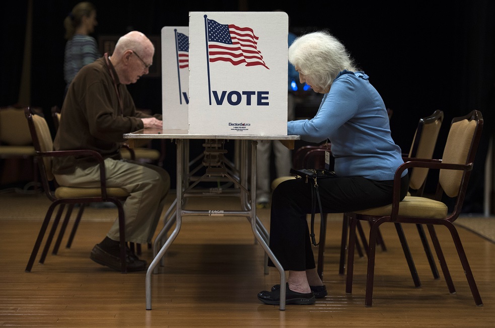 Iniciaron las elecciones de medio mandato en  Estados Unidos. / AFP