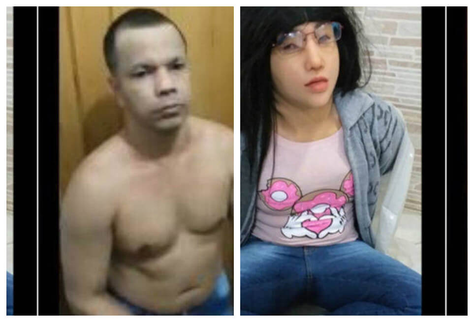 Narco brasileño intenta huir de prisión disfrazado de su hija