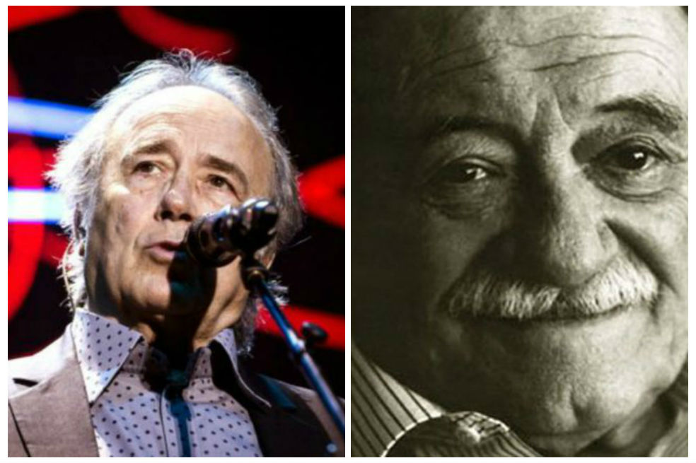 Serrat le rinde homenaje a Benedetti, “el poeta que vio en la canción un arte”