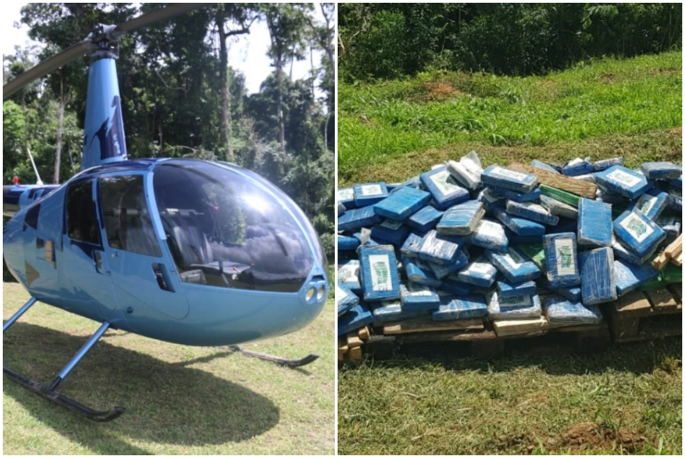 Panamá decomisa aeronave con 224 paquetes de cocaína en frontera con Colombia