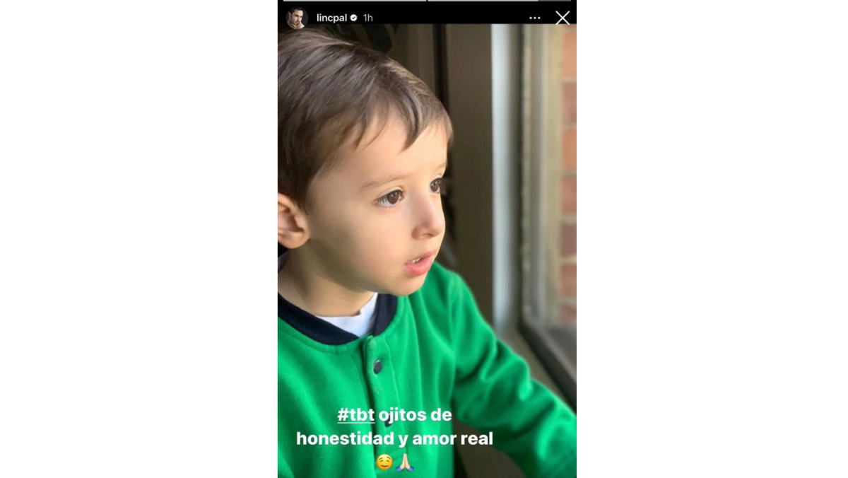 Lincoln Palomeque, ex de Carolina Cruz, mostró a su “amor real” en redes sociales