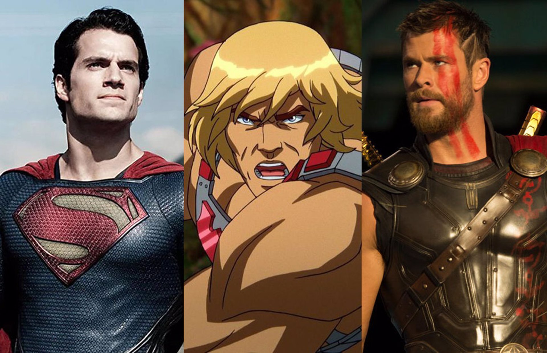 Henry Cavill y Chris Hemsworth, en disputa por interpretar a He-Man