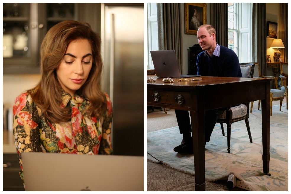 Lady Gaga y el Príncipe Guillermo se unen para promover la salud mental