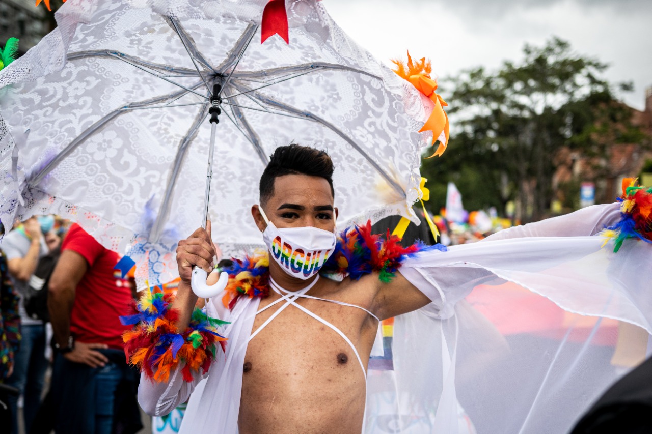 Marcha del orgullo en Bogotá